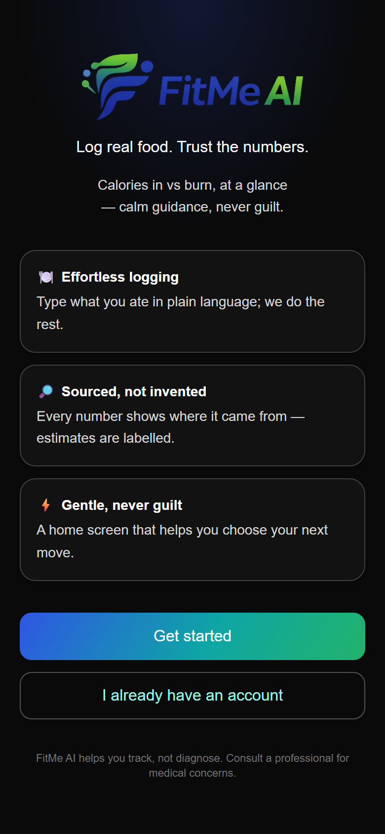 FitMe AI screenshot